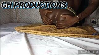 Little african teen slut twerks for daddy while her tight ass gets played with