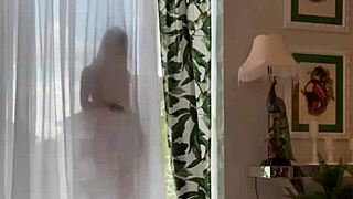 innocent monika fox dances and strips, revealing her softcore beauty