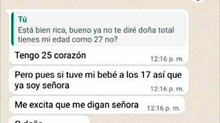 Mature milf Doña Mary gets undressed as husband leaves