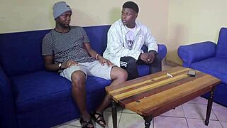 Milo Gets Brutal Double Anal by Dimitri Venum and Guillaume Wayne While Wife Lulu Watches