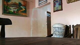 Watch this curvy morena latina with a huge ass seduce her stepfather! What happens next?