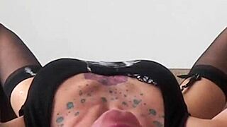 he fucked my throat and pussy 😈