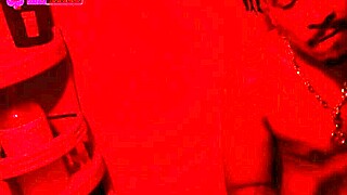 girl enjoys big black cock in the shower