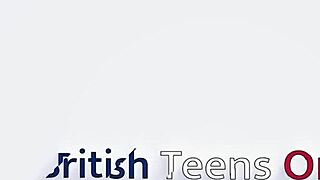 Two Redhead Uniformed Students In College Costumes Explore Intimate Moments Together