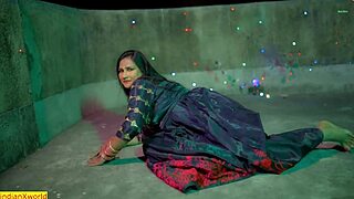 Indian Model Bhabhi Feels Intense Passion During Devar Bhabhi Sex