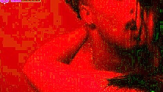 girl enjoys big black cock in the shower