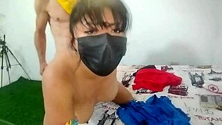 beautiful milf sneaking a fuck behind husband's back