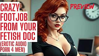 Hot Psychiatrist Discovers Your Foot Fetish in Audio Porn
