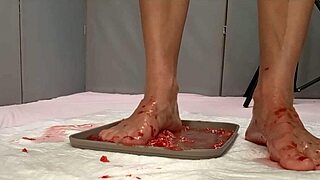 I peed in strawberries and trampled them with my beautiful feet