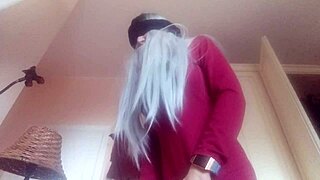 the stepmother thought she was fucking her husband blindfolded, but it was a taboo surprise