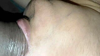 step brother rubbed and fucked the smooth pussy, oh man that dripping wet action!!