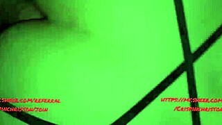 Neighbor's Wife Anal Fucking on Balcony at Night