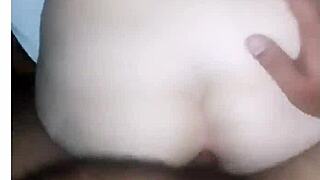 Morning guy intensely breaks tight little ass outdoors