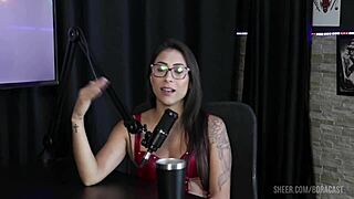 i messed up flashing in sheer red lingerie during the interview