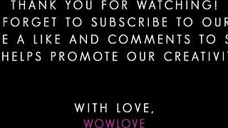 Step bro caught step sister naked after shower, she didn't mind