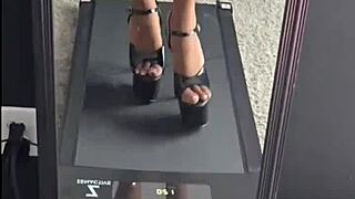 modeling my new pleaser heels - teaser trailer