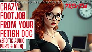 Hot Psychiatrist Discovers Your Foot Fetish in Audio Porn