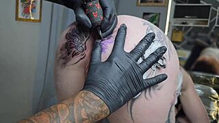 Starting The Day With A Change In My Anal Tattoo