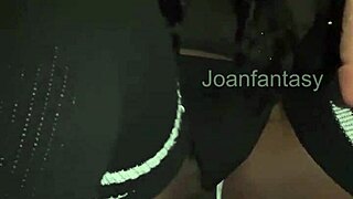 Intense Dildo Play In Parking Lot