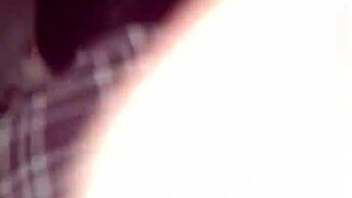 Slut sucks and fucks big dick while hubby is away, ends in creampie.