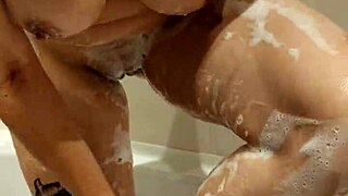 step sister showers while i watch, she loves the attention