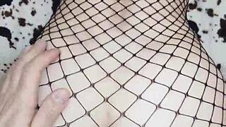 skinny latina milf arrives in europe for naughty casting