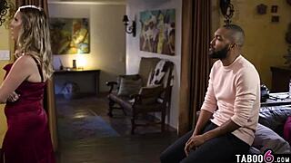 Cadence Lux's rough encounter with her husband after an argument.