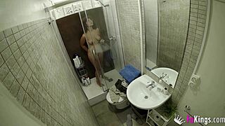 Lily Tests If Her Tight Pussy Fits Two Cocks