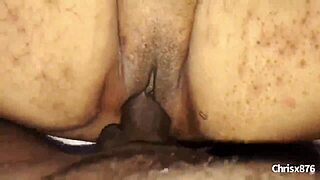 Amateur Sex Pussy Closeup! Watch That Tight Ebony Hole Get Stretched Wide Open!