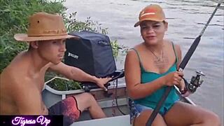 Tigresa VIP feels intense pleasure with two huge cocks in her ass and sister-in-law Mia's tight pussy