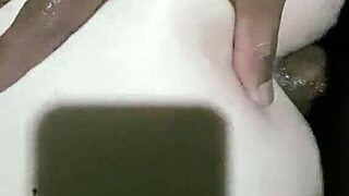 having a delicious anal session with my girlfriend in the bedroom