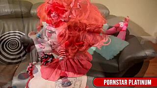 blonde leya falcon gets fucked by hot clown maya sinstress