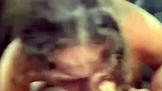 Busty hooker rides cock reverse cowgirl in a car during the middle of the day - takes a load on her phat ass