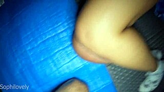 Coño Rosado Cremoso Recibe Corrida En Sus Bragas