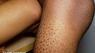 juice drips off her pussy while standing fucked until creampie runs down her thighs, petite homemade domination