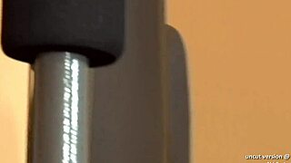 Oh yeah, pretty French tanned girl gets hard fucked and jizzed on body at gym