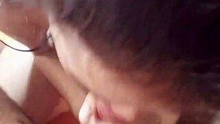 My girlfriend says she loves sucking my balls so much.