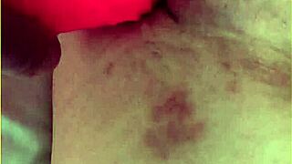 Hey, wifey pushes her big 10 dildo deep into her pussy