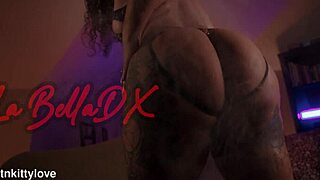 the kickback features la bella diabla in a threesome with anal and creampie