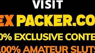 Raver hottie takes big cock doggy 😍