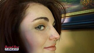 Ravyn, the redhead coed hottie, rubs her tits and pokes her pussy with a toy! Wow!