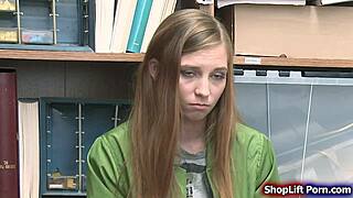 Skinny Shoplifter Fucked By Lp Officer