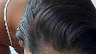 I Give Him Blowjob with Deep Throat