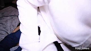 hey, that slutty secretary is seducing her boss right on this business trip, you know?