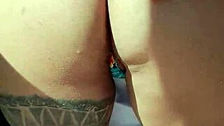 Mexican woman shows ass in public, gets groped