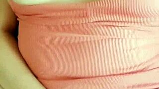 Brunette Milf Teasing Her Pussy Solo