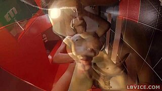 Amateur Ladyboy Jordan Gives Blowjob