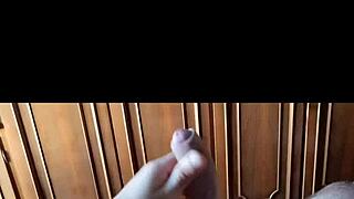 Nice Average Cock Jerking Off And Cumshot