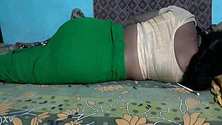 Desi Sanjana Aunty Shows Her Big Ass