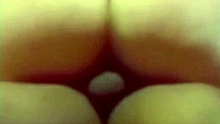 Hottie rubs pussy while riding big dick to orgasm